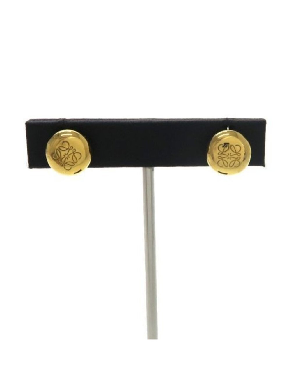 Loewe Anagram Pebble Stud Earrings